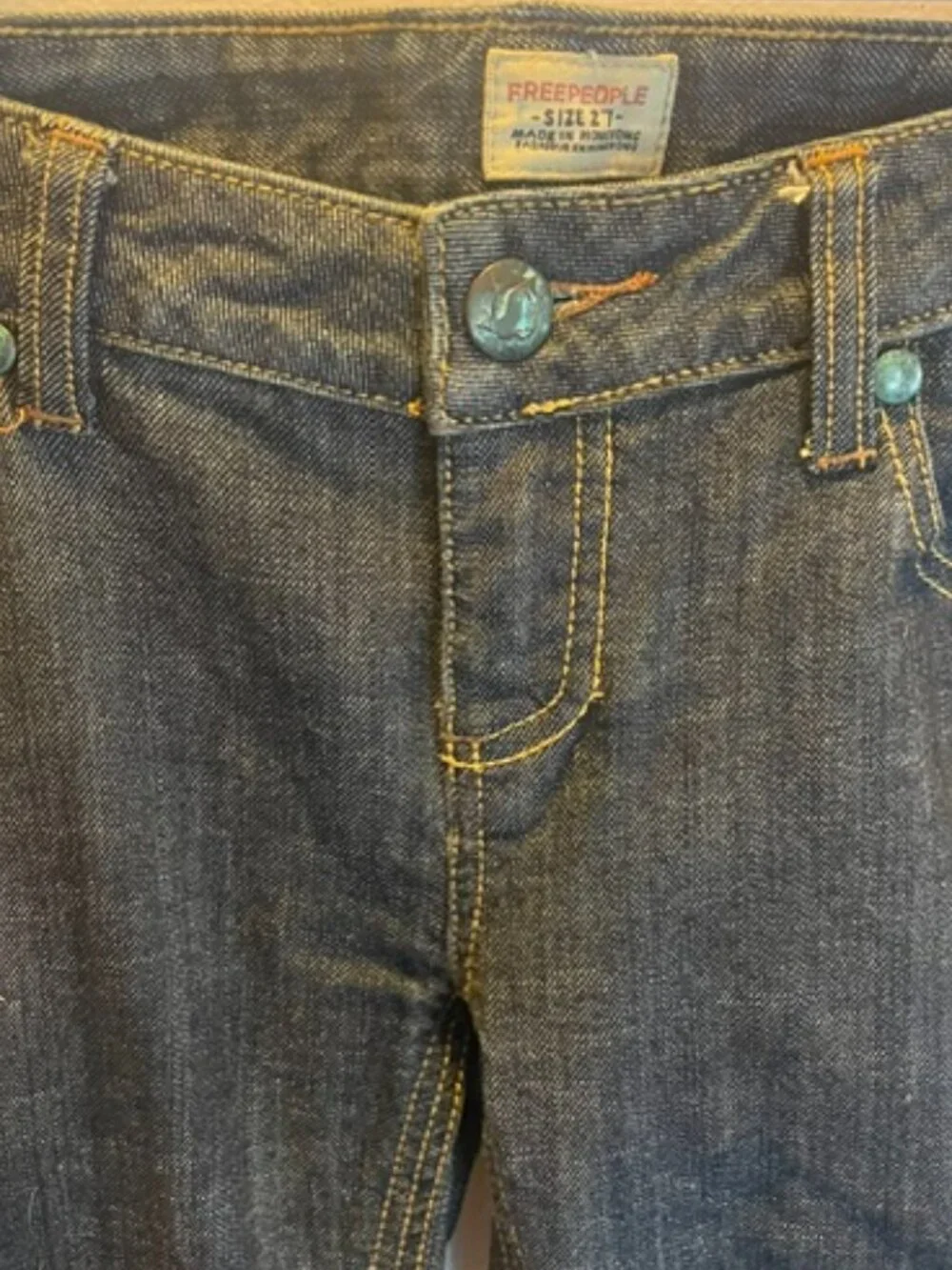 Early 2000's Free People Jean, Size 27